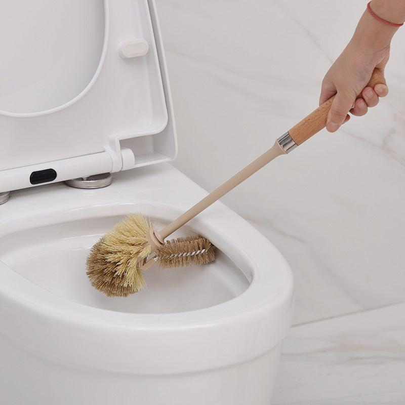 Wooden Household Handle Toilet Brush Cleaning Tools Bathroom Cleaning Brush Kitchen Floor Cleaner Brushes - BOSS MANGO