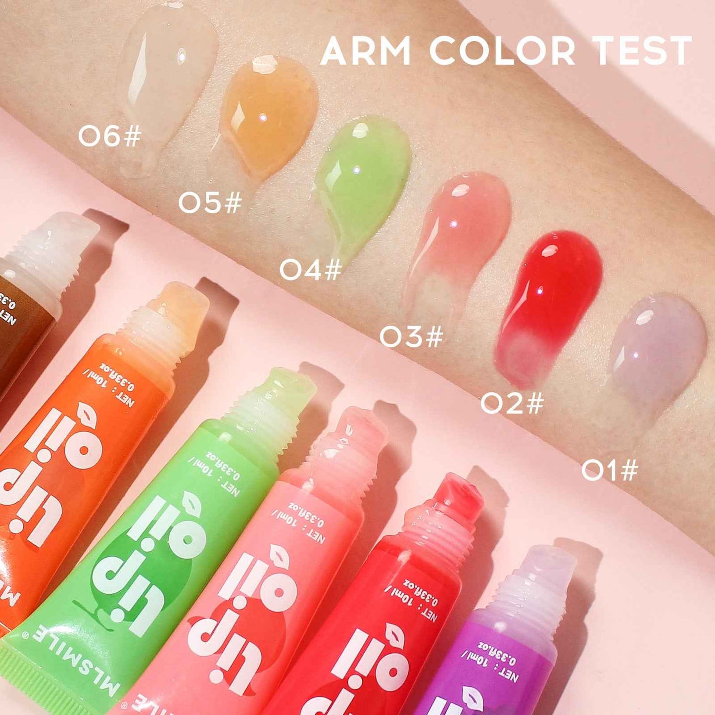 Moisturizing Water Light Mirror Lip Gloss Fruit Flavor Lip Gloss