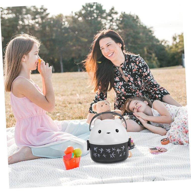 Cute Teddy Cartoon Tiffin Box – 300ml Leakproof BPA-Free Lunch Box 7411821777