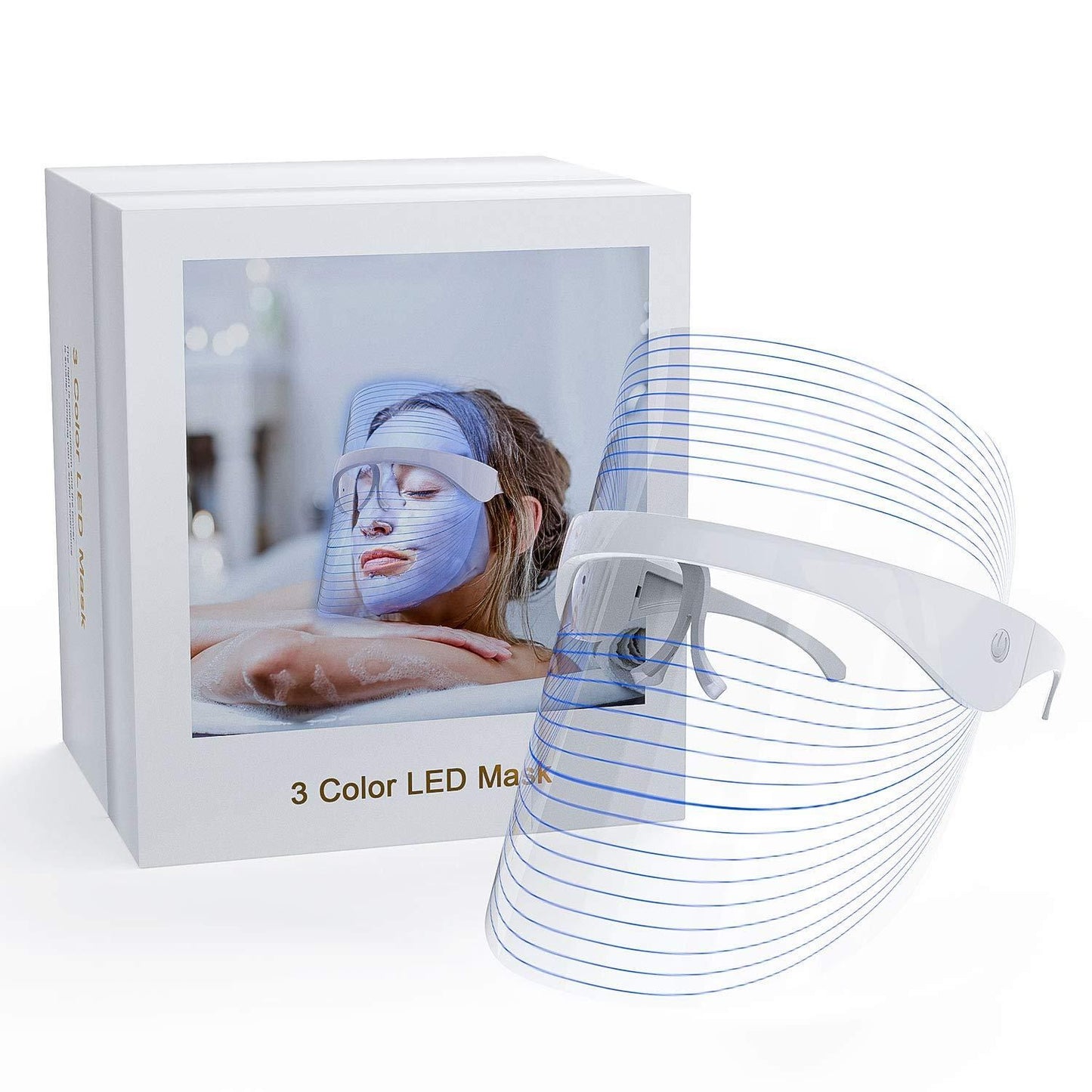 LED Light Therapy Facial Mask 7498636795
