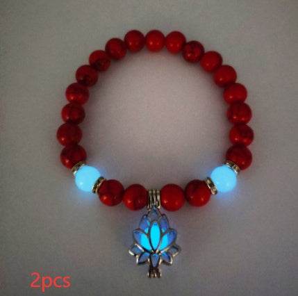 C 2pcs Energy Luminous Lotus Natural Stone Bracelet Yoga Healing Luminous Glow In The Dark Charm Beads Bracelet For Men Women Prayer Buddhism 7b379361-c299-4ef6-bf2e-6b9539a39e41 Print Material