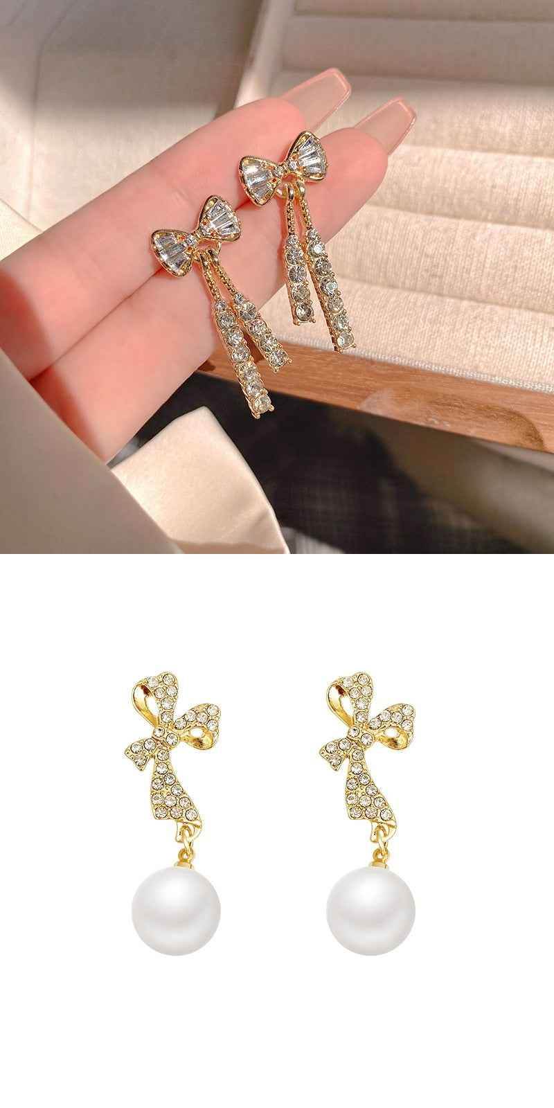 SUIT Butterfly Earrings with Diamond Anti-Tarnish 7ffd9197-f79b-4ef4-9d46-a500ff151cda Print Material