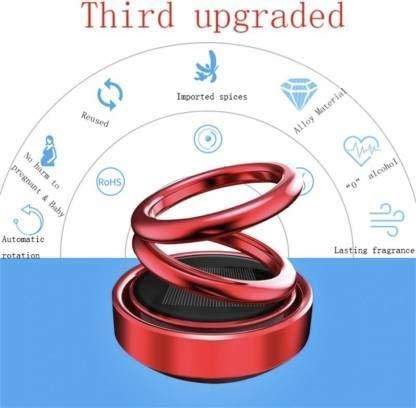 Car/Room Air Freshener- Solar Power Rotating Car/Room Air Freshener Perfume, Long Lasting French Organic Fragrance 8124812368