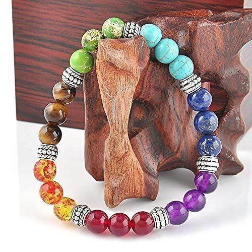 7 Chakra Stones Bracelet Pack of 2 8157492932