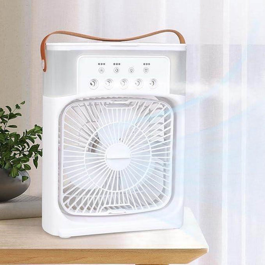 Multifunctional USB Water Spray Mist Fan & Portable Air Cooler - Ideal for Home, Office, and Travel 8168412175