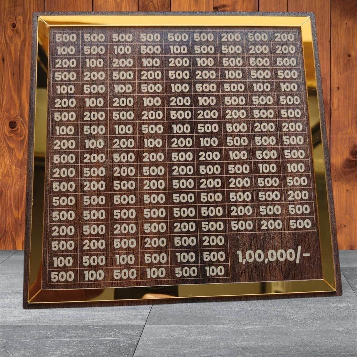 Savings Challenge Piggy Bank – Wooden, Stylish, and Functional Money Saving Solution 8300601257