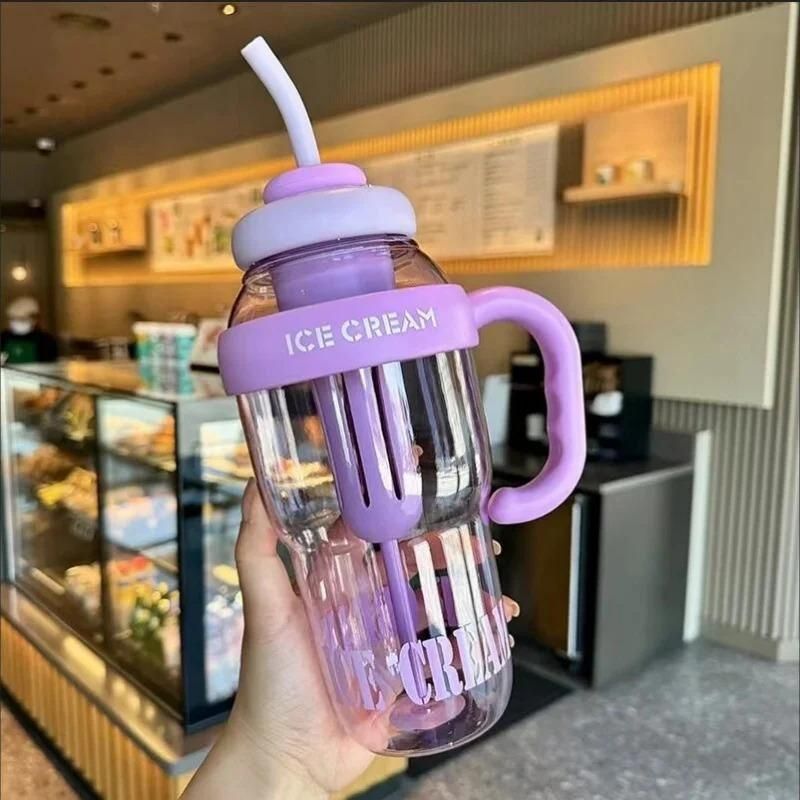 Water Bottle with Handle and Straw 8366246304