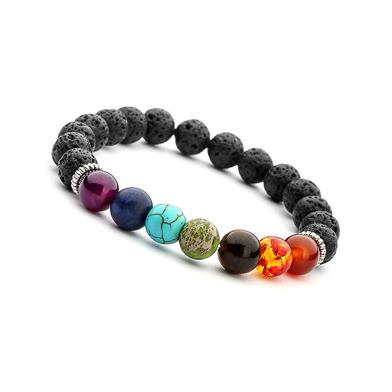 Colorful Chakra Yoga Energy Balance Bracelet - BOSS MANGO