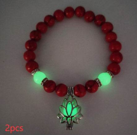 D 2pcs Energy Luminous Lotus Natural Stone Bracelet Yoga Healing Luminous Glow In The Dark Charm Beads Bracelet For Men Women Prayer Buddhism 9150d3a0-fb7d-4e0d-8caf-b226be310352 Print Material