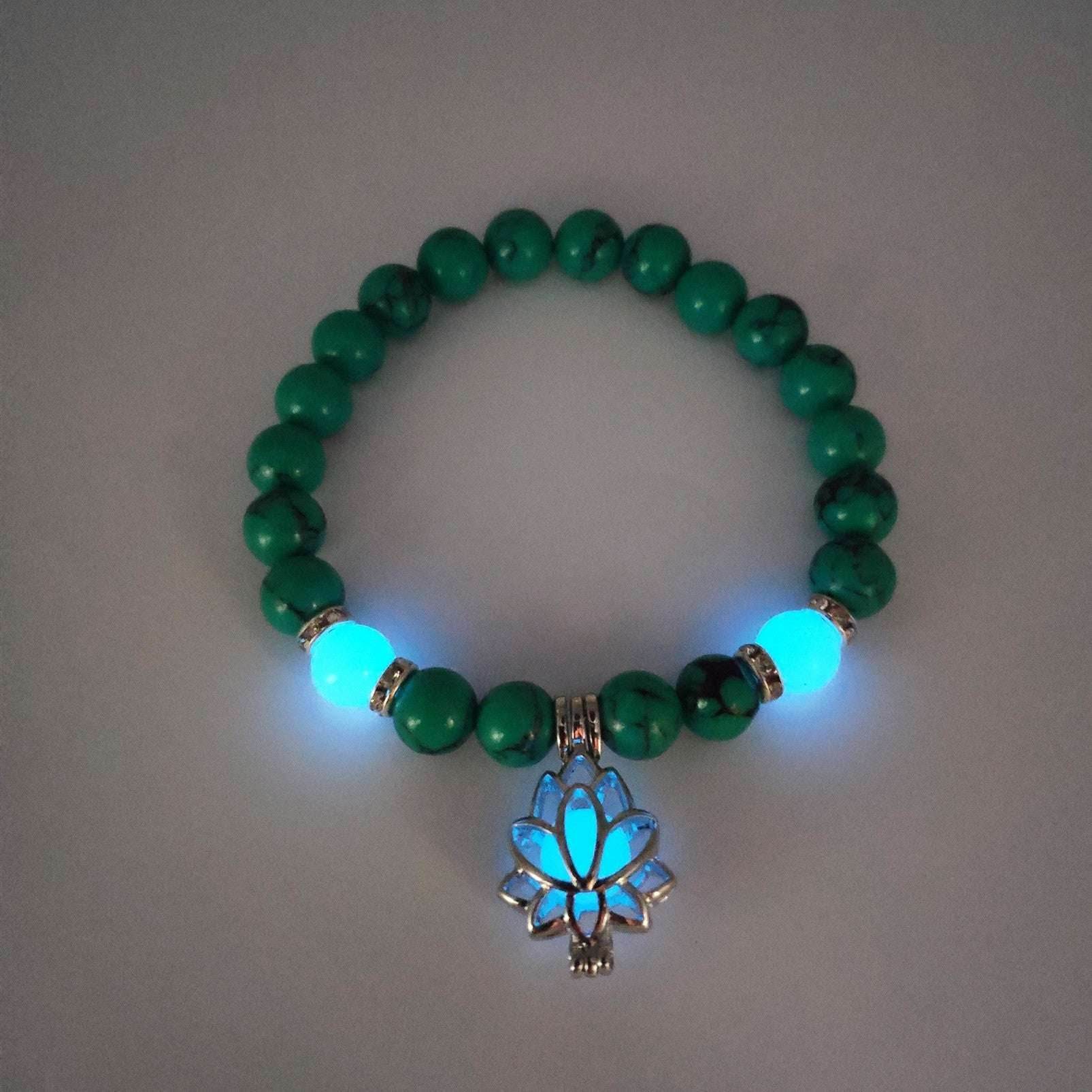 E Energy Luminous Lotus Natural Stone Bracelet Yoga Healing Luminous Glow In The Dark Charm Beads Bracelet For Men Women Prayer Buddhism 947601807695-_17 Print Material