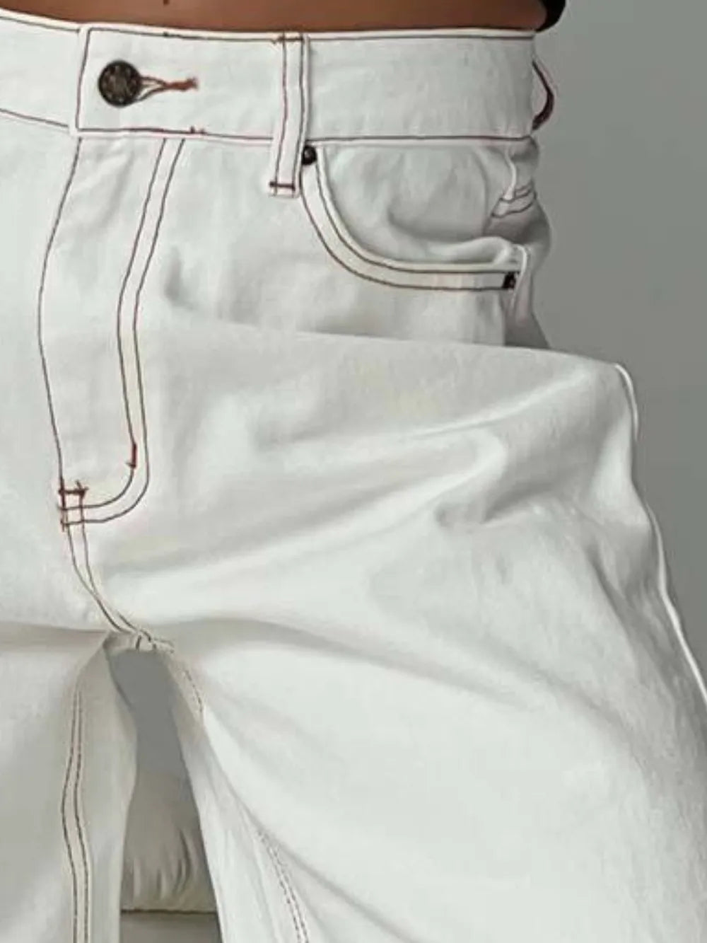 BOSS MANGO - Wide Leg Jeans with Pockets