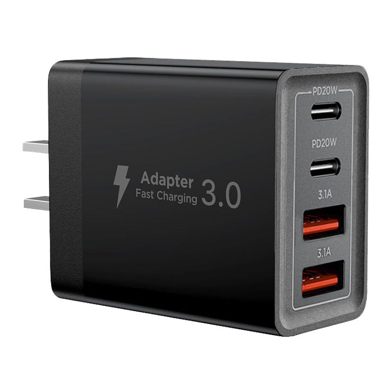 40w multi-port charger fast charging adapter