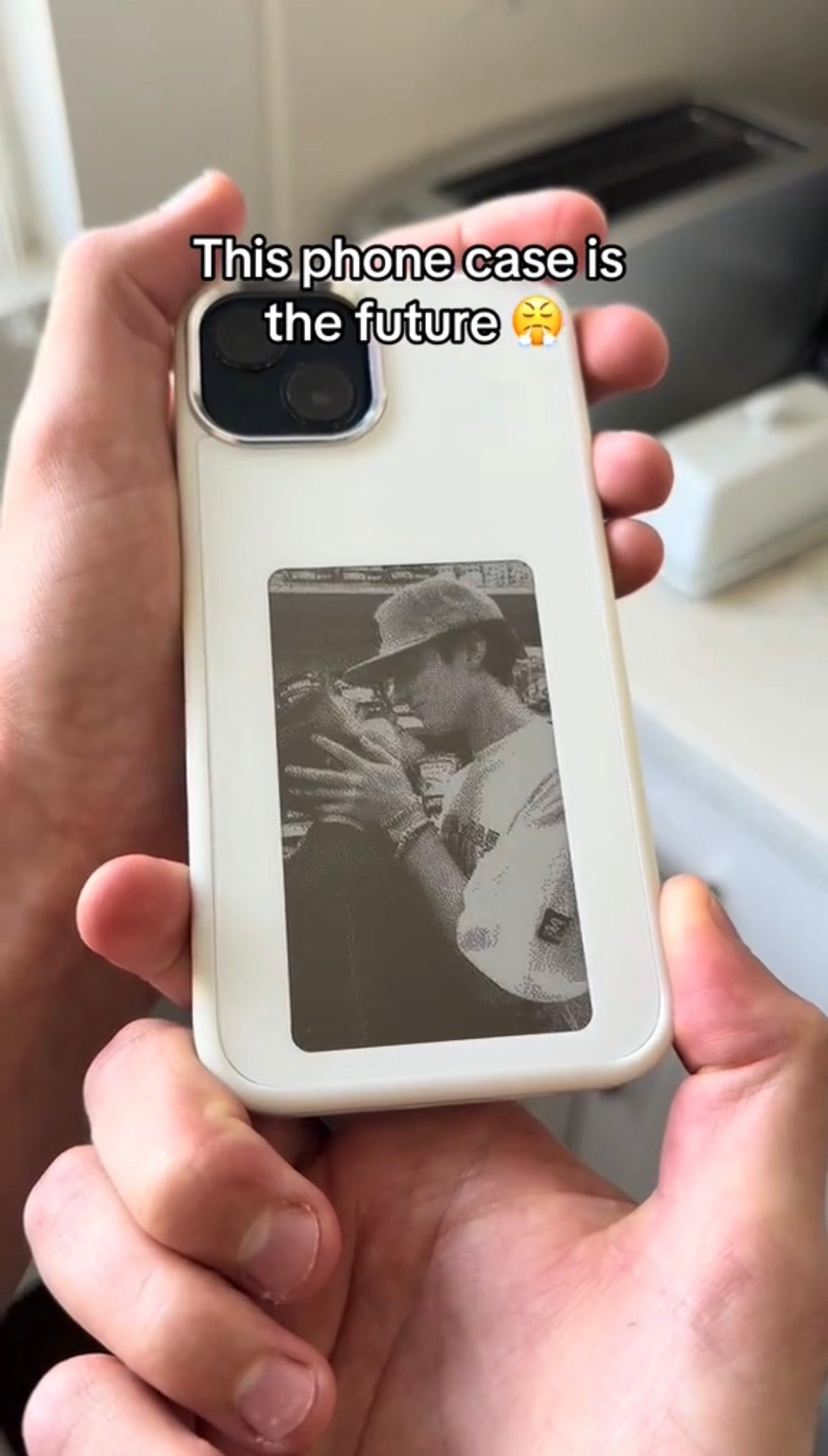 Screen Projection Phone Cover – Smart Luxury Meets Innovation FullSizeRender_2dd7e5af-90f5-4a59-974f-222a7f920300 Print Material