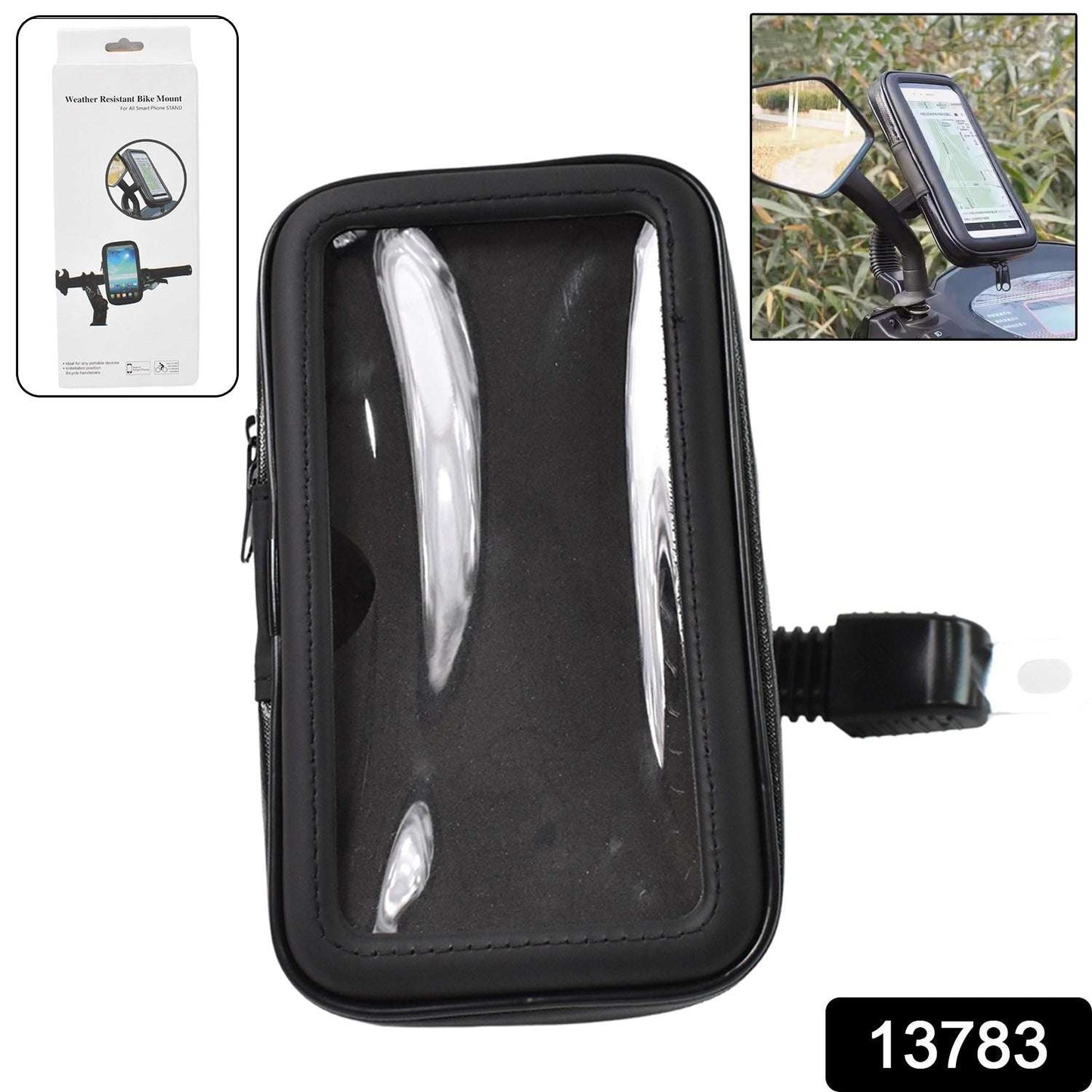 Phone Holder Case Weather Resistant Bike Mount (1 Pc) - BOSS MANGO