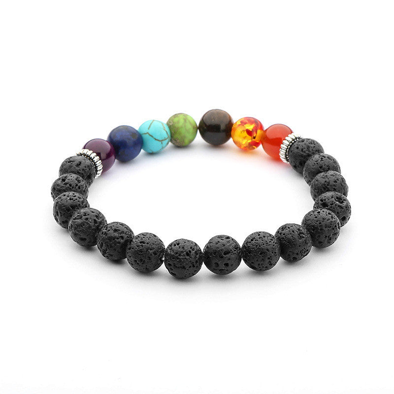 Colorful Chakra Yoga Energy Balance Bracelet - BOSS MANGO