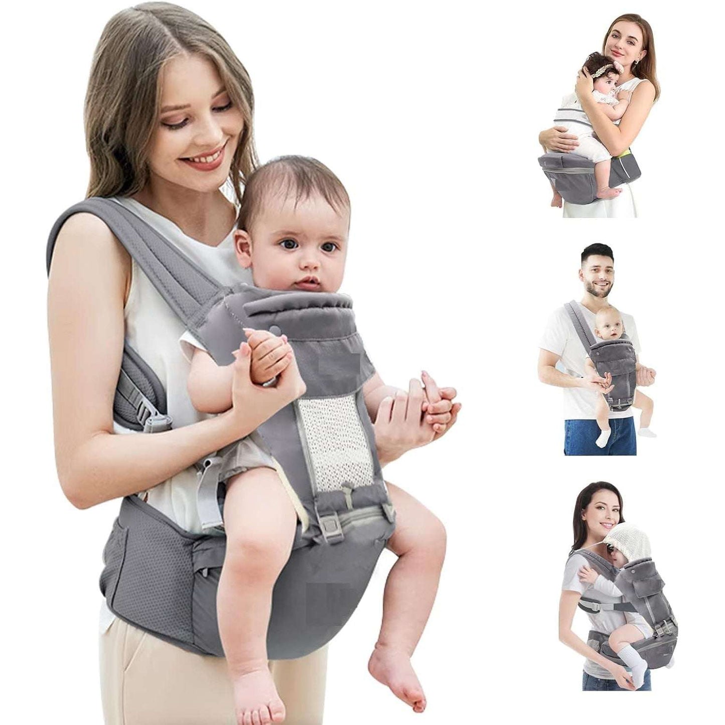 Ergonomic Baby Carrier Bag  Baby Holder Carrier (1 Pc) - BOSS MANGO