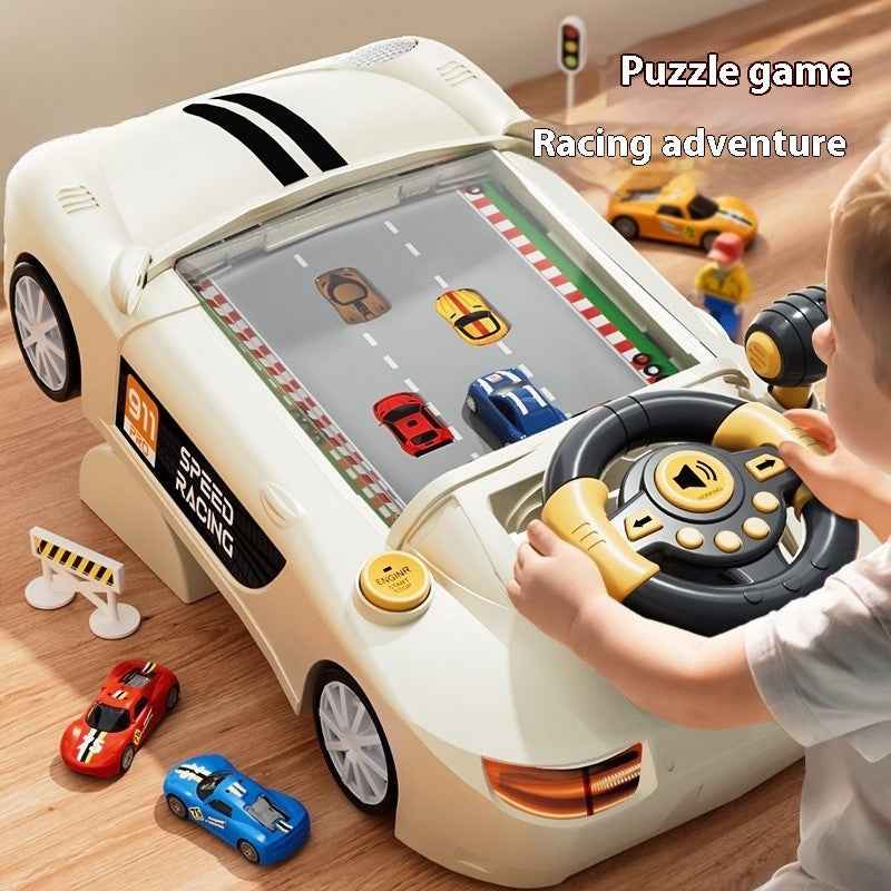 Racing Car Adventure Early Education Toys Children's Puzzle - BOSS MANGO