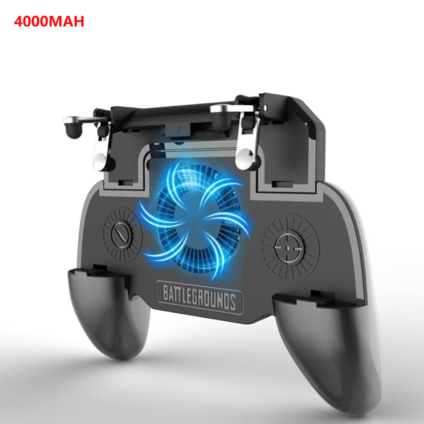 5 in 1 Mobile Gaming Controller With Fan Plus PowerBank - BOSS MANGO