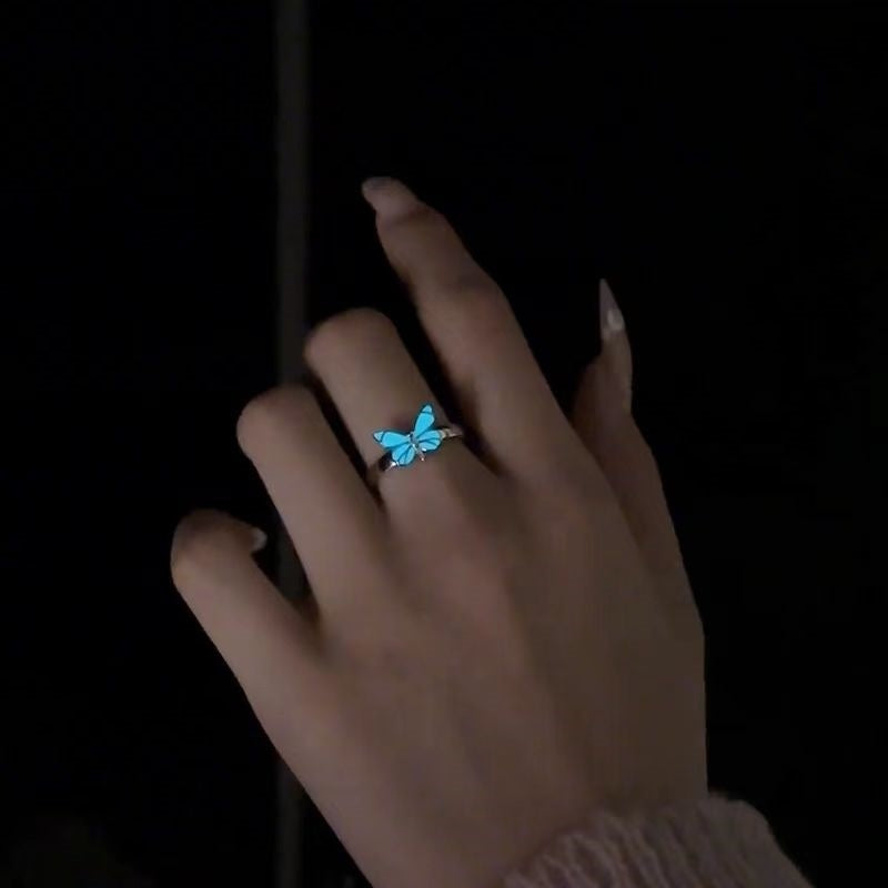 New Blue Color Luminous Smart Ring - BOSS MANGO