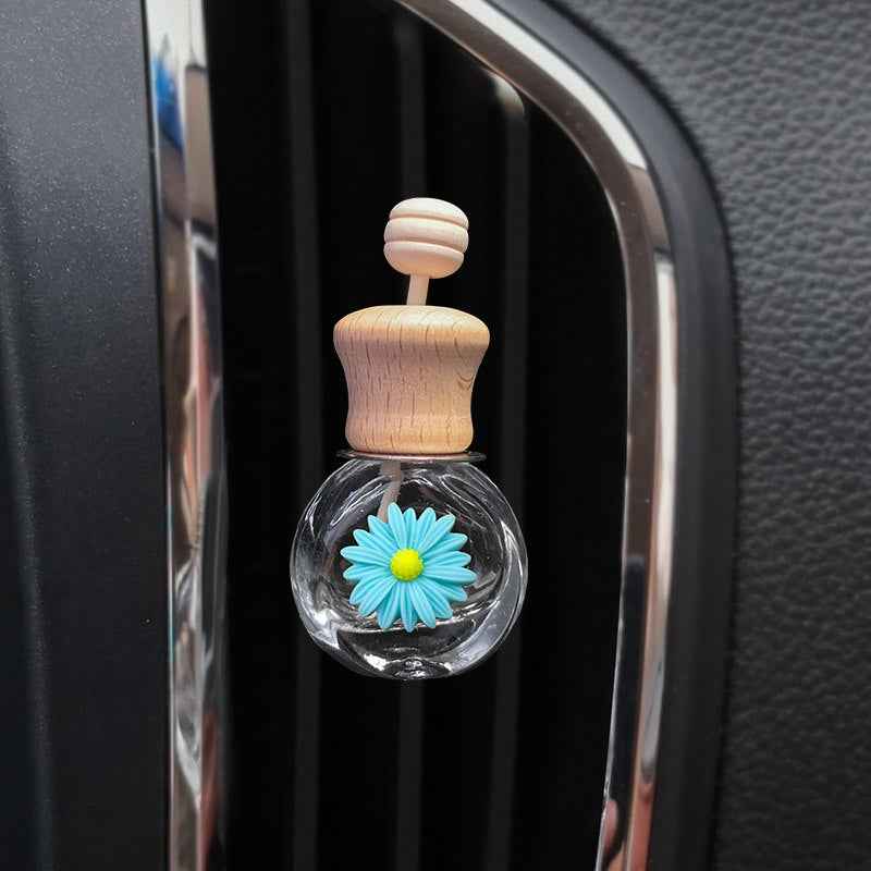 Small Daisy Flower Car Aromatherapy Clip Car Interior Decorations