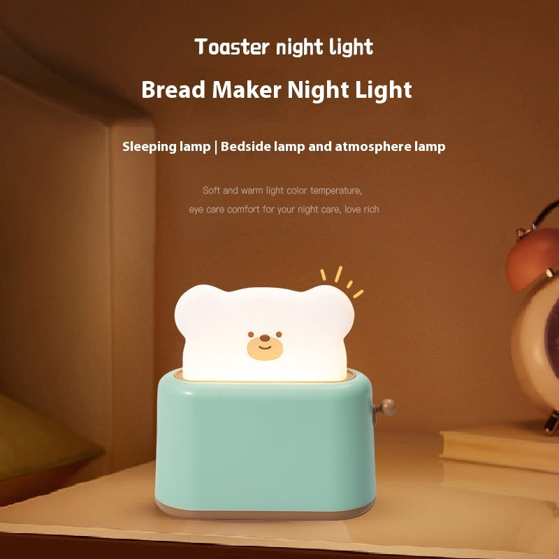 Bread Bear Lamp Desktop Decoration Bedroom Night Light - BOSS MANGO