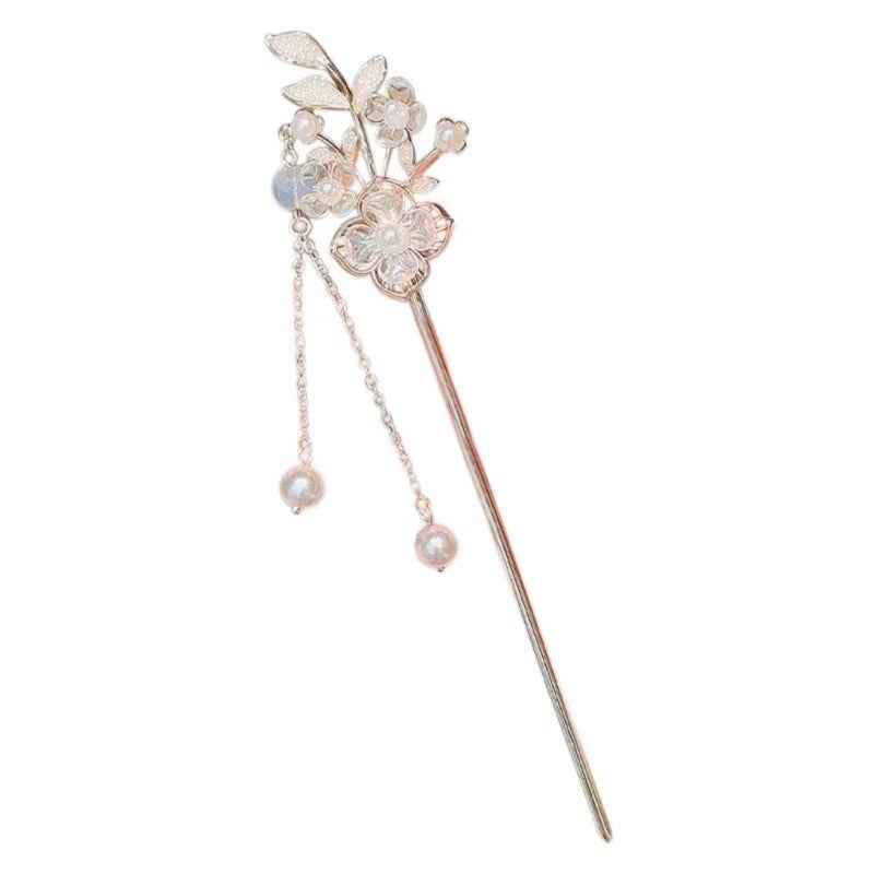 Lily Of The Valley Flower Step Hairpin With High-end Sense - BOSS MANGO