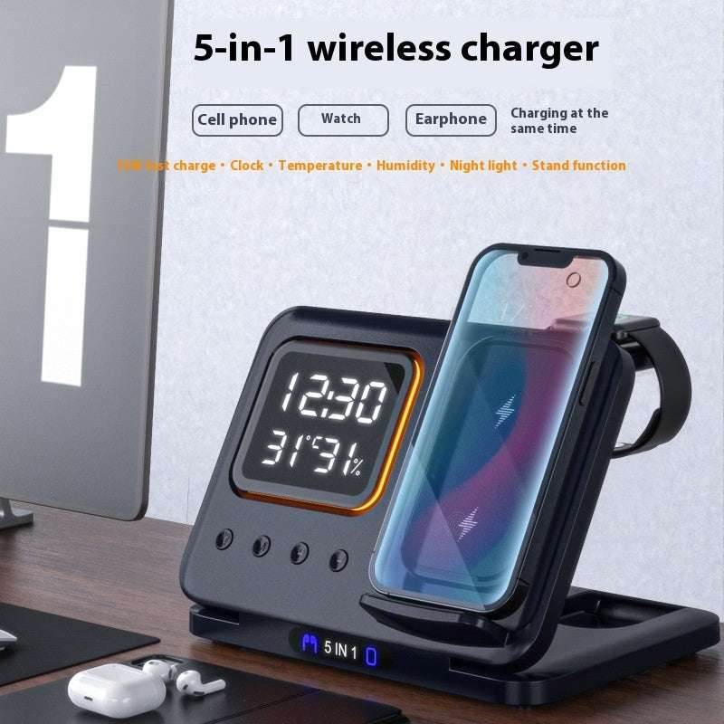 15W Wireless Chargers Stand 5 In1 LED Digital Alarm Clock Fast Charging Dock Station ee751382-f5cb-41ea-8d9e-34e88a780ee9-trans-_8