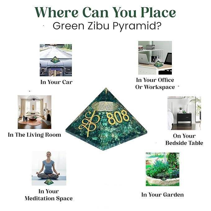 Green Aventurine Angelic Crystal Pyramid ksqrf7-20-angelic-pyramid-for-good-luck-green-aventurine-crystal