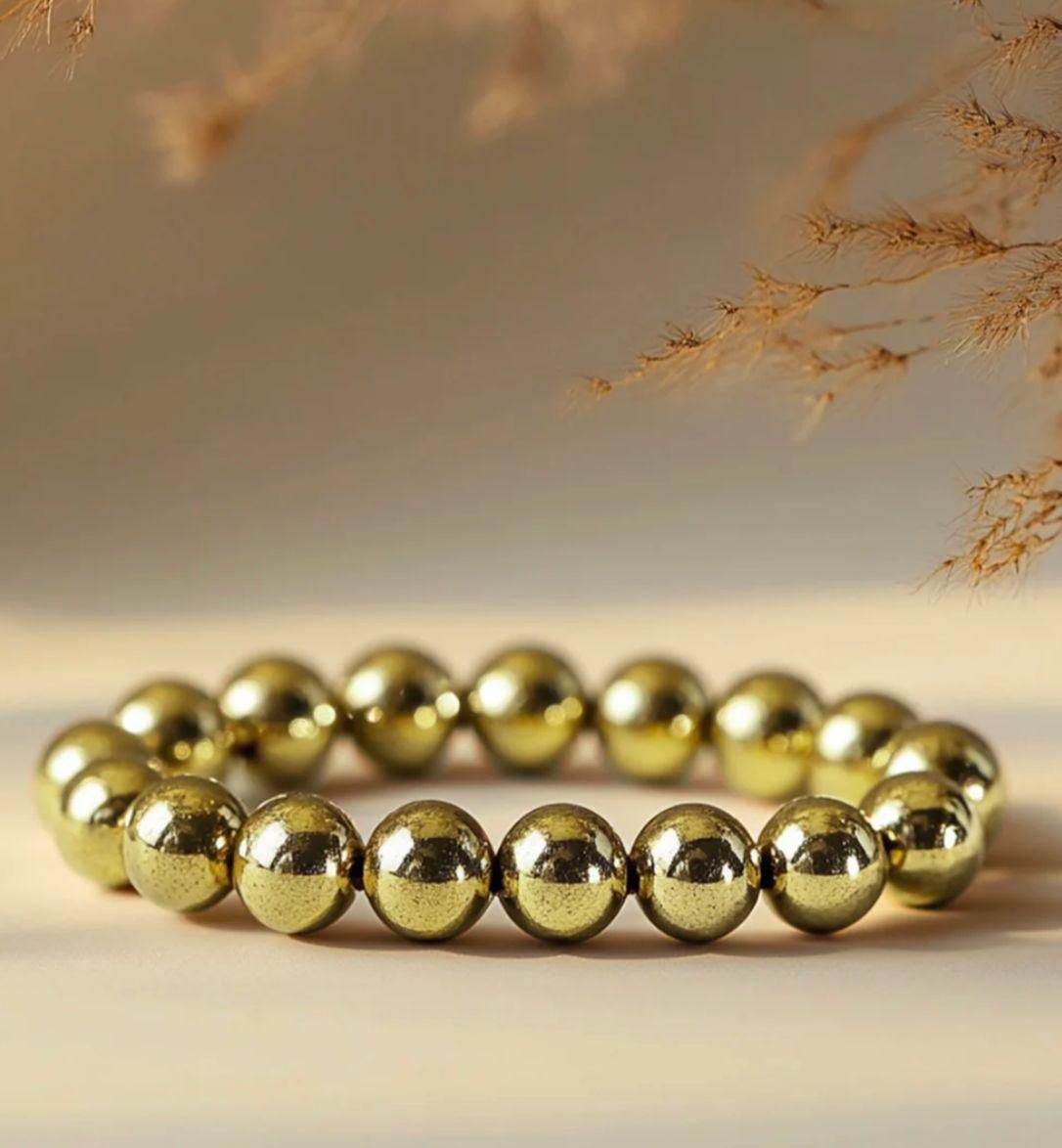 High Quality Pyrite Bracelet - Money Magnet ksqrf7-20-high-quality-pyrite-bracelet-unisex