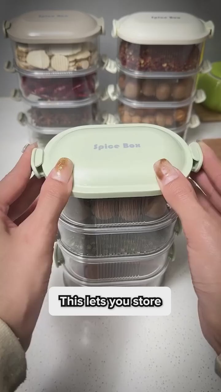 4 Layer Storage Spice Box (Pack of 4)