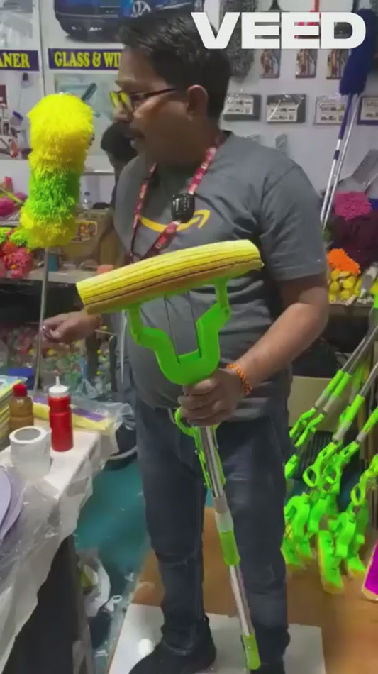 Multi-Purpose Foldable Floor Cleaning Squeeze Mop Wiper – Efficient & Compact Cleaning Solution