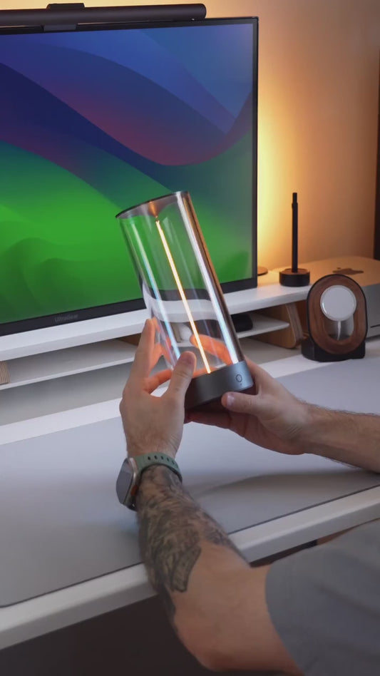 LED Magnetic Anti-Drop Atmosphere Table Lamp – 360° Floating Ambient Light