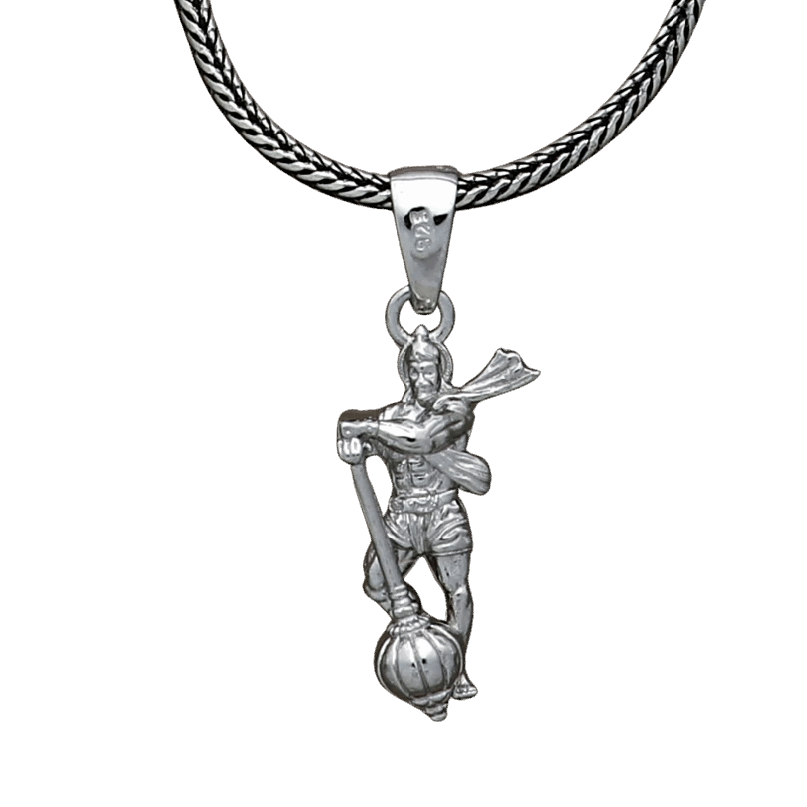 Hanuman Ji Pendant With Gada Religious Jewellery For Men And Women (1 Pc) - BOSS MANGO